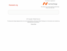 Tablet Screenshot of freeseek.org